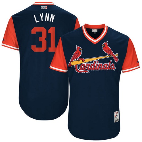 Men's St. Louis Cardinals #31 Lance Lynn 